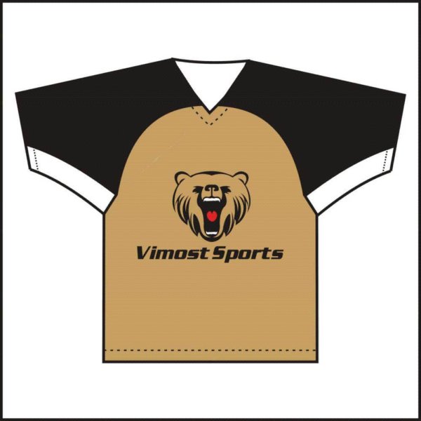 Custom Lacrosse Jerseys Red and Gold colors 2 lacrosse jersey