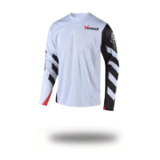 BMX jersey white BMX jersey white front