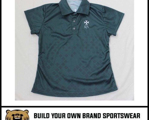 custom polo shirts dark green custom polo shirts dark green by Vimost Sports