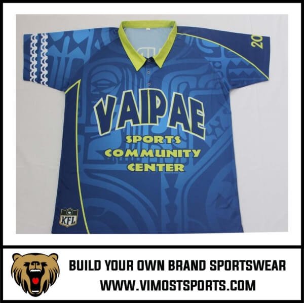 custom polo shirts blue Custom polo shirts blue design by Vimost Sports