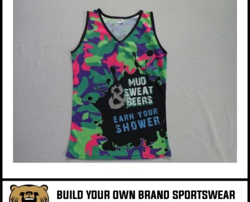 custom basketball singlet colorful design custom basketball singlet colorful design by Vimost Sports