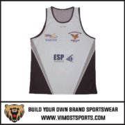 Custom Sublimation And Design Unique Singlet/Vest 5 singlet 15