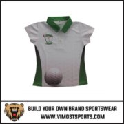 HIGH SALES CUSTOM SUBLIMATION GOLF SHIRT MANUFACTURER AND SUPPLIER 1 woman Golf Shirts 103